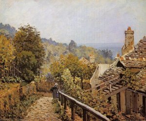 Sendero De La Mi Cote, Louveciennes — Alfred Sisley