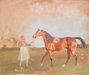 Study For 'coronach' — Sir Alfred James Munnings