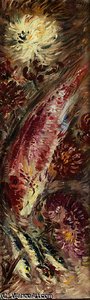 Rouget And Chrysanthemum — André Masson
