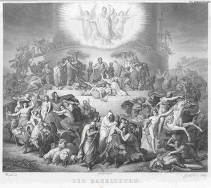 Der Babelthurm Merz Nach Wilhelm Von Kaulbach