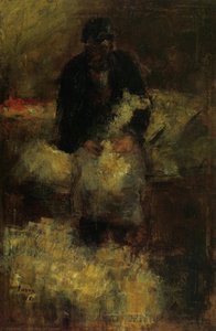Le Cardeur — James Ensor, Expressionist Surrealism