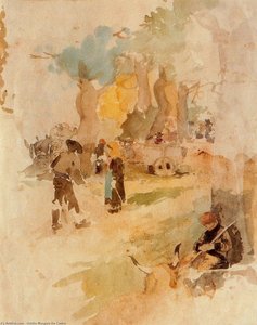 Sketch Of The Fair 2 — Ovidio Murguía De Castro