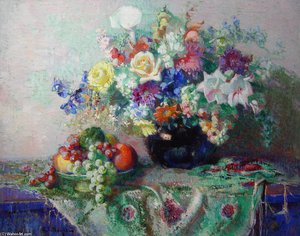 Floral Bouquet With Fruit