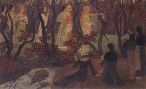 Vision Near The Torrent Or Rendezvous Of Fairies — Paul Sérusier, Post-impressionism