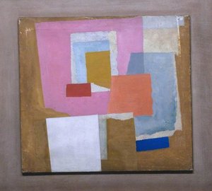 1924 (first Abstract Painting, Chelsea) — Ben Nicholson Om