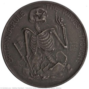 Totentanz Series: Britannia Rules The Waves? Obverse — Walther Eberbach