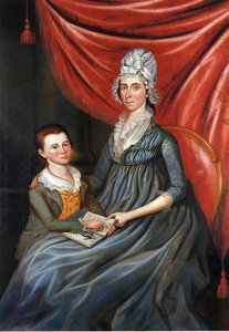 Eleanor Conway Hite And Son, James Madison Hite — Charles Peale Polk