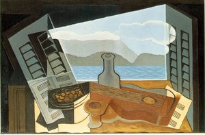 The Open Window - - — Juan Gris