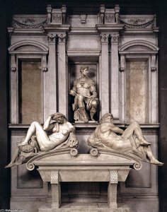 Tomb Of Giuliano De' Medici — Michelangelo Buonarroti, High Renaissance