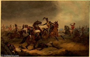 Heavy Cavalry at the Battle of Waterloo