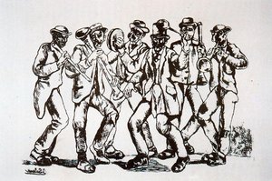 La Murga Gaditana — José Gutiérrez Solana