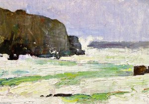 Cliff And Sea, Ogunquit — Soren Emil Carlsen