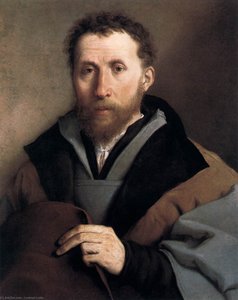 Portrait Of A Man With A Felt Hat — Lorenzo Lotto
