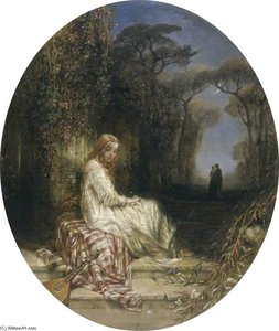 She Never Told Her Love — Alfred Joseph Woolmer