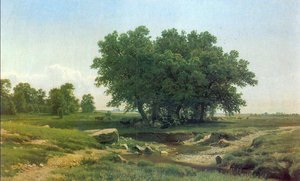Eichenkeimlinge — Ivan Ivanovich Shishkin