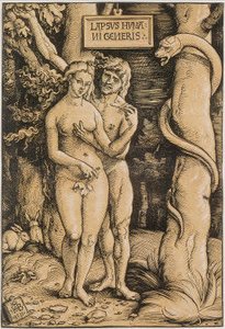 Adam And Eve 2 — Hans Baldung