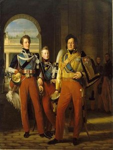 The Duc D'orléans, Duke Of Chartres And Nemours — Louis Hersent