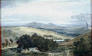 Paysage In Auvergne (environs De Puy) — Theodore Robinson