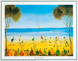Beach Cricket — Kevin Charles Pro Hart, Mbe