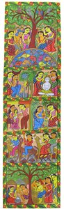 Patachitra On Environment Conservation — Mamoni Chitrakar, Daughter Of Swarna Chitrakar