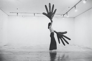 Passing Through “Green Hands”, Sonnabend Gallery