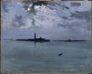La Nuit Sur La Lagune — Jules Bastien-lepage