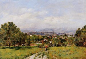 Near Antibes — Eugène Louis Boudin