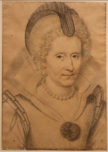 Portrait Of Elisabeth Of France — Daniel Dumonstier