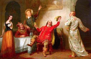 Malvolio And Sir Toby — George Clint