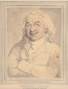 Portrait Of Joseph Munden — Thomas Rowlandson
