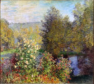 Un Rincón Del Jardín En Montgeron — Claude Monet, Impressionism