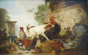The Attack (the Dog Attacking The Turkey Cock) — Christophe Huet