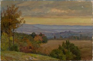 Blue Range In Afternoon (early Autumn) — Theodore Clement Steele