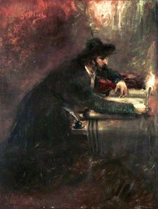 The Torah Scribe. — Maurycy Gottlieb