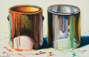 Two Paint Cans — Wayne Thiebaud, Pop Art