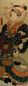 Woman In Elaborate Costume — Tsukioka Yoshitoshi
