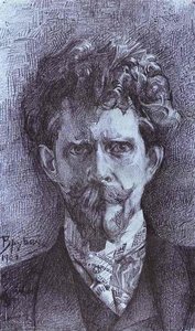 Portrait Of Psychiatrist Fiodor Usoltsev, The Artist's Doctor — Mikhail Vrubel