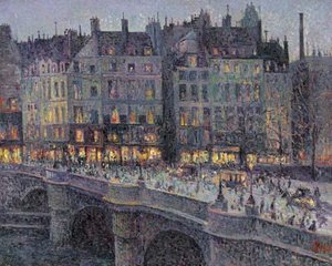 The Conti Dock — Maximilien Luce