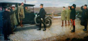 Where Belgium Greeted Britain, 4 December 1914, The Meeting Of King George V And Albert I, King Of The Belgians, At Adinkerke, Then The Last Remnant Of Belgian Territory, On 4 December 1914 — Herbert Arnould Olivier