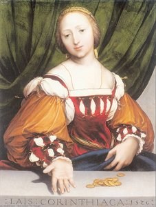 Lais Corinthiaca — Hans Holbein The Younger, Renaissance