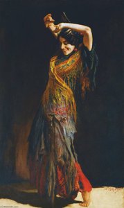 The Flamenco Dancer — Leopold Schmutzler