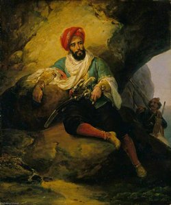 Conrad The Corsair — Emile Jean Horace Vernet, Romanticism