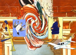 Flying Down — David Salle