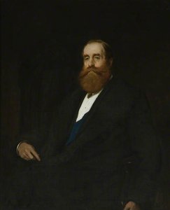 John Poyntz (1835–1910), 5th Earl Spencer, Chairman of the County Council (1888) (copy of Frank Holl)