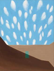 In The Patio Viii — Georgia O'keeffe, Contemporary Realism