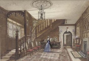 Interior Of A Gothic House