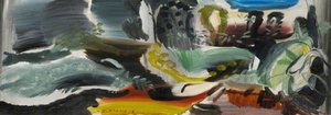 Afternoon Sun On Foliage — Ivon Hitchens