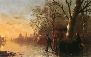 Children Gathering Kindling Wood — Johann Mongles Culverhouse