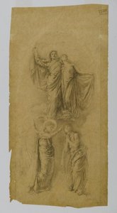 Angel Placing The Seal — John La Farge