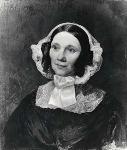Frau Maria Schulten Lottner (1794 1865), (painting) — Emanuel Gottlieb Leutze